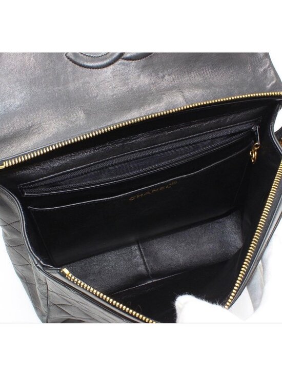 Chanel Quilted Leather Backpack main image 5